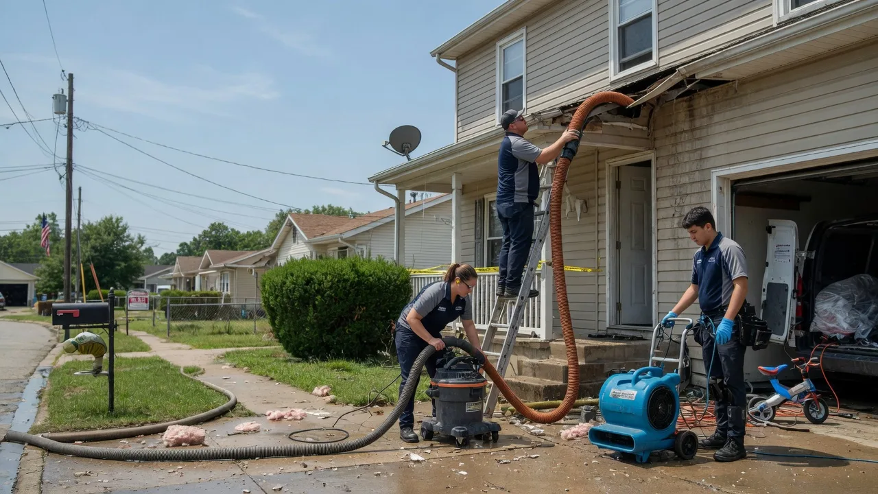 Water Damage Restoration in Modoc, IN near me